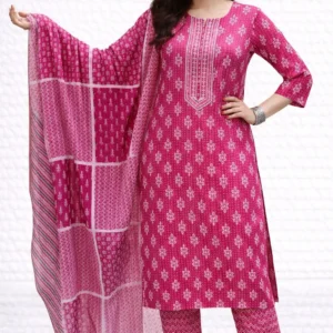 100% pure cotton suit set