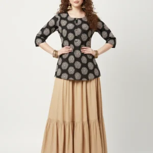 AJRAKH SHORT KURTI