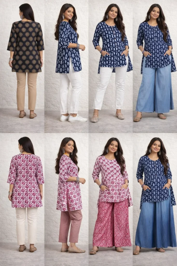 pure cotton kurti